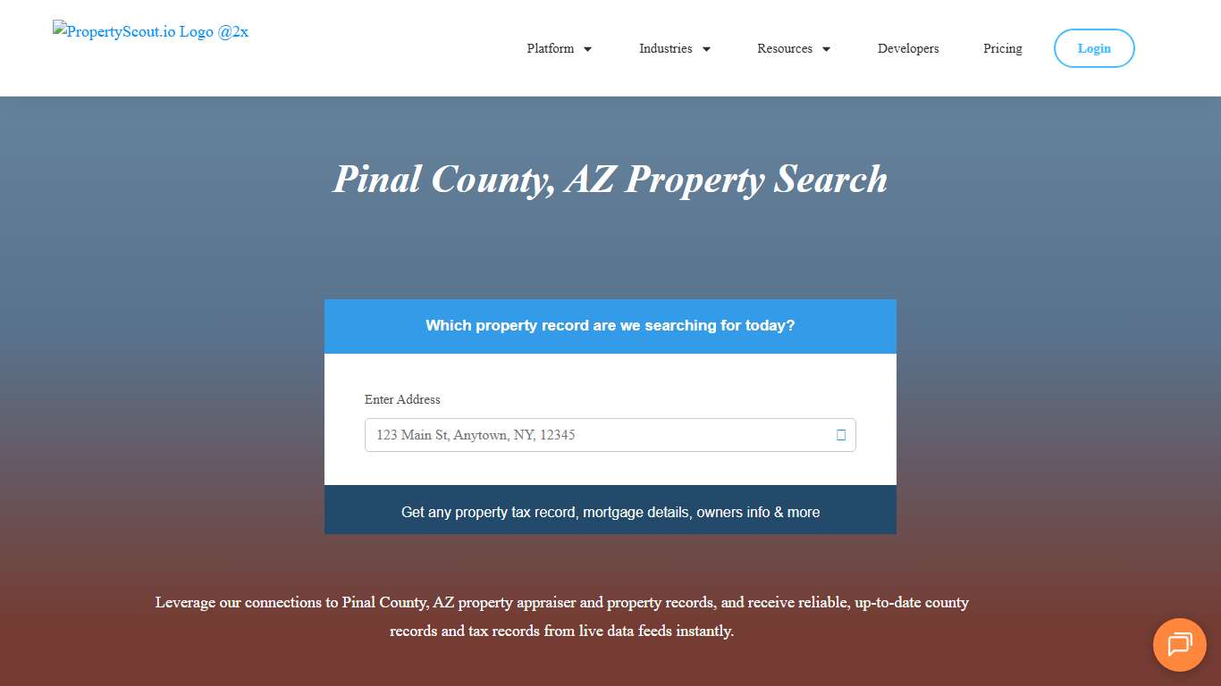 Pinal County, AZ Property Records Search - Propertyscout.io